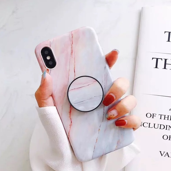 OMBRÉ MARBLE IPHONE HOLDER CASE - Picture 1 of 1